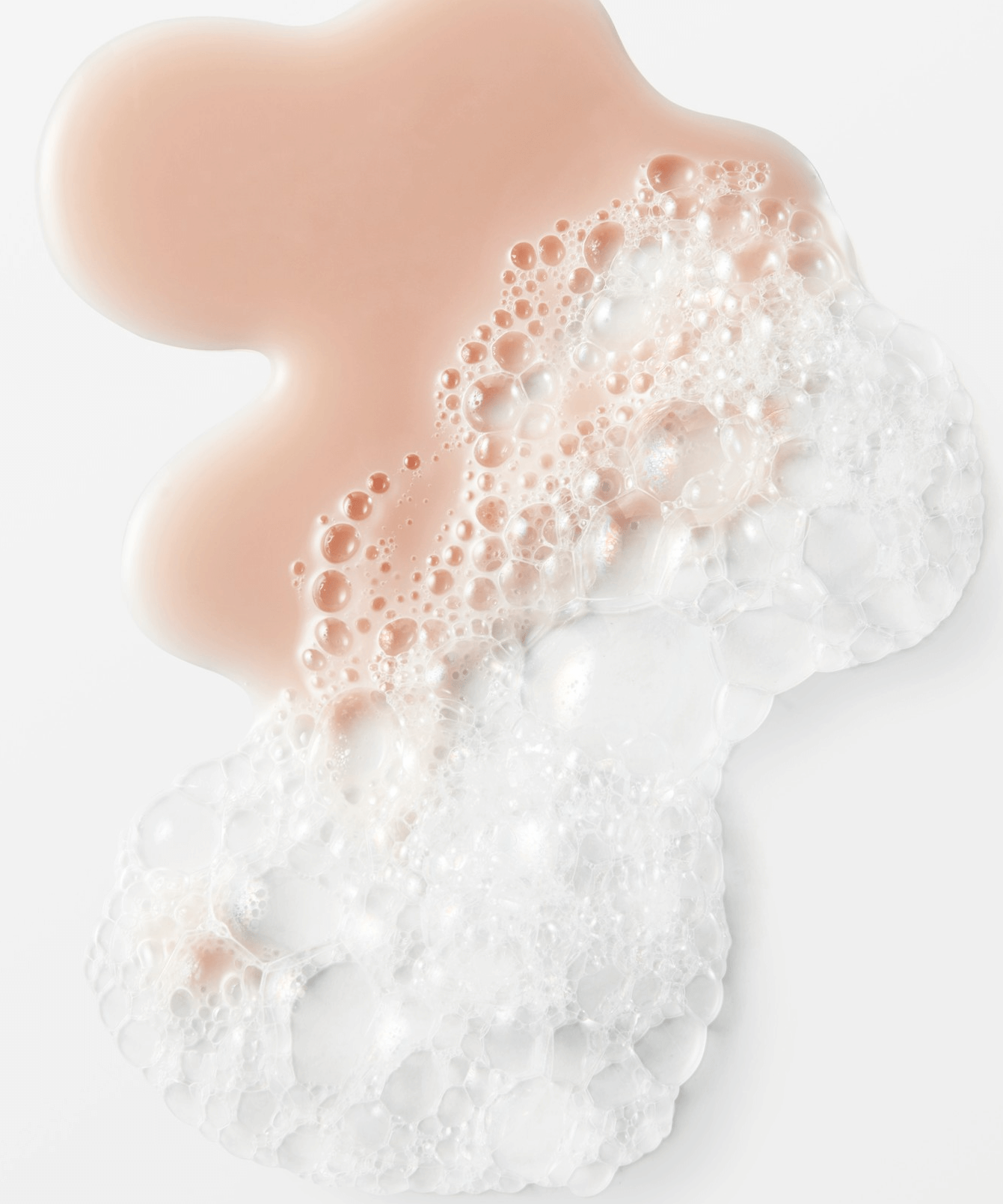 Bubbles of HUXLEY Hand Wash Moroccan Gardener showcasing texture and cleanliness.