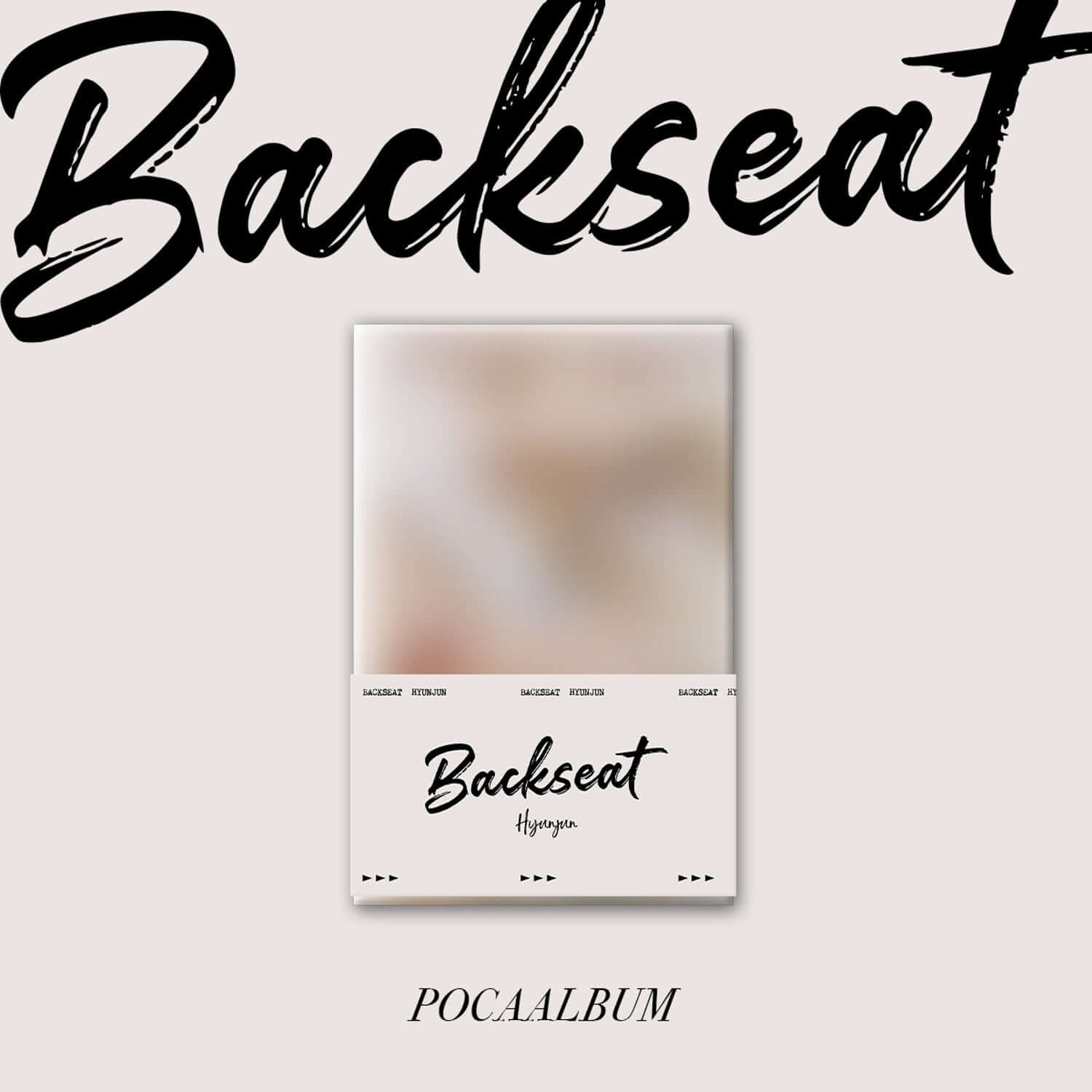 HYUNJUN - Backseat (POCAALBUM) - Kpop Album | Kool Seoul - Buy Kpop Albums Online