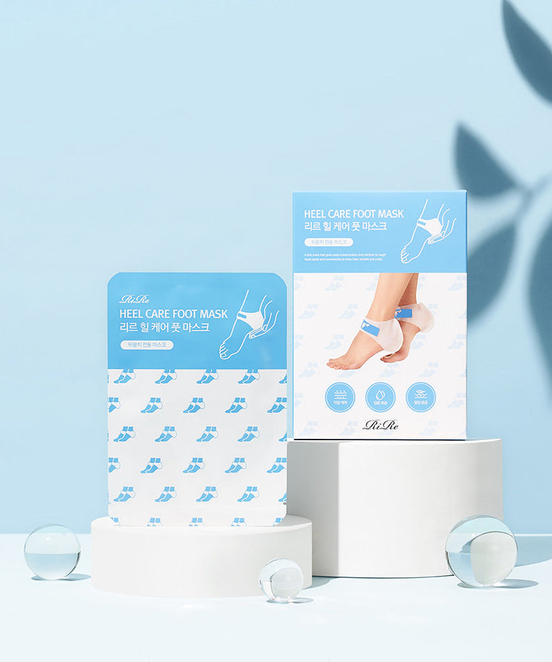 RIRE Heel Care Foot Mask x10 | Kool Seoul
