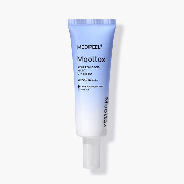 MEDIPEEL Hyaluronic Acid Layer Mooltox Air Fit Sun Cream 50g available on Koolseoul.com, your Korean Eshop from Seoul !