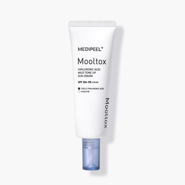 MEDIPEEL Hyaluronic Acid Layer Mooltox Mild Tone Up Sun Cream 50g available on Koolseoul.com, your Korean Eshop from Seoul !