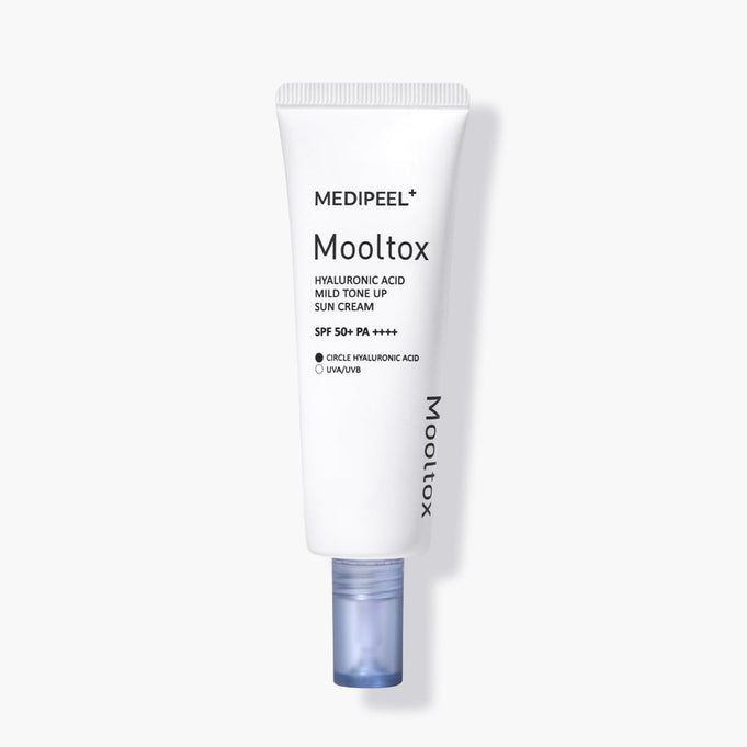 MEDIPEEL Hyaluronic Acid Layer Mooltox Mild Tone Up Sun Cream 50g | Kool Seoul