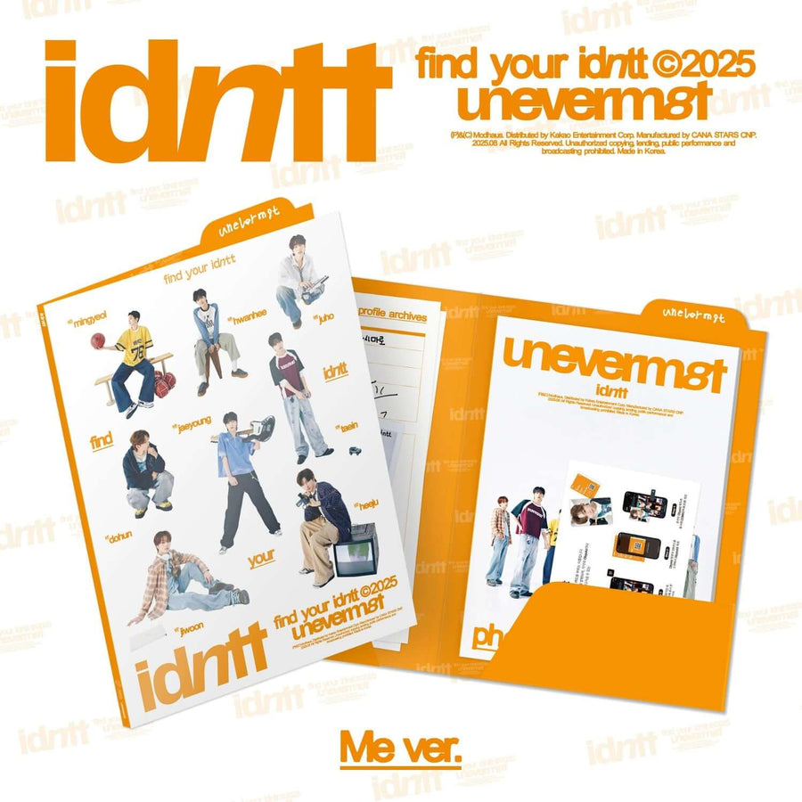 Idntt - [Unevermet]（ミーバージョン） - Kpopアルバム