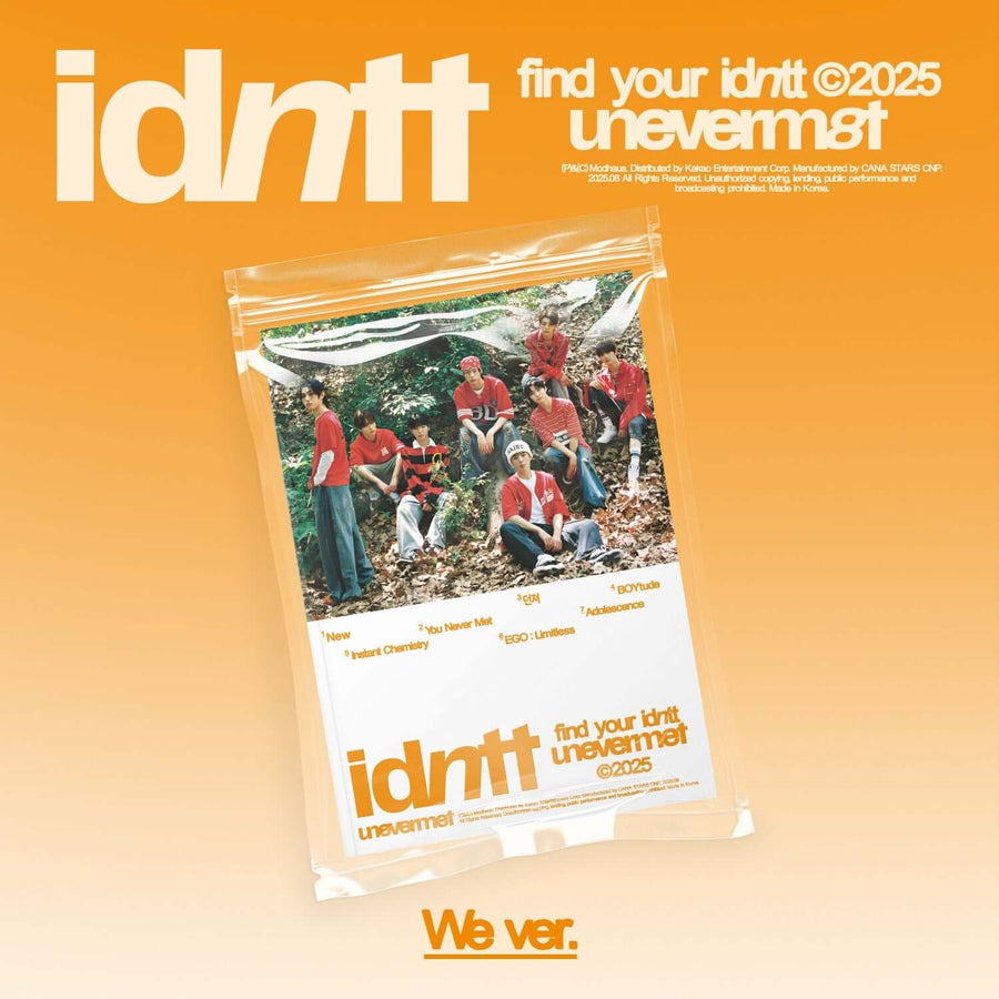 Idntt - [Unevermet]（ウィーバージョン） - Kpopアルバム