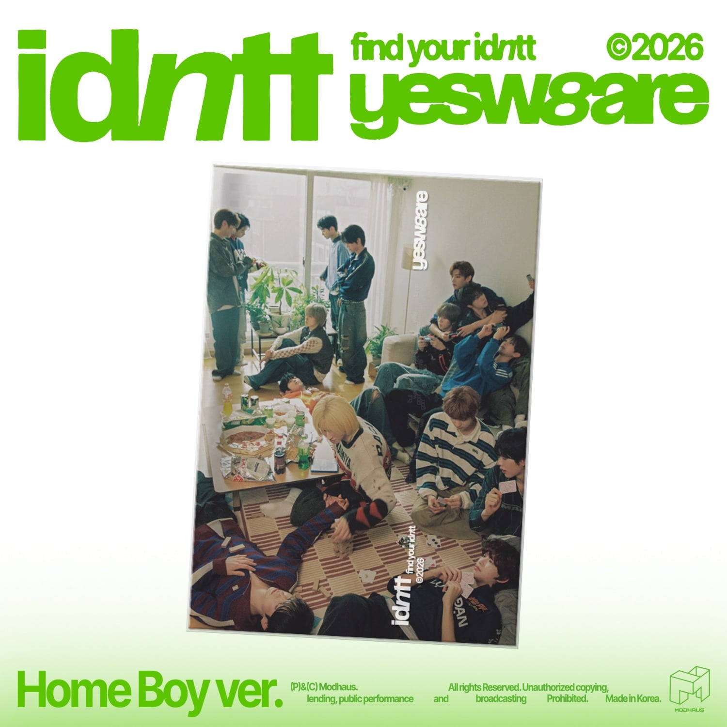 IDNTT - [yesweare] ((Home Boy ver.) - Kpop Album | Kool Seoul - Buy Kpop Albums Online