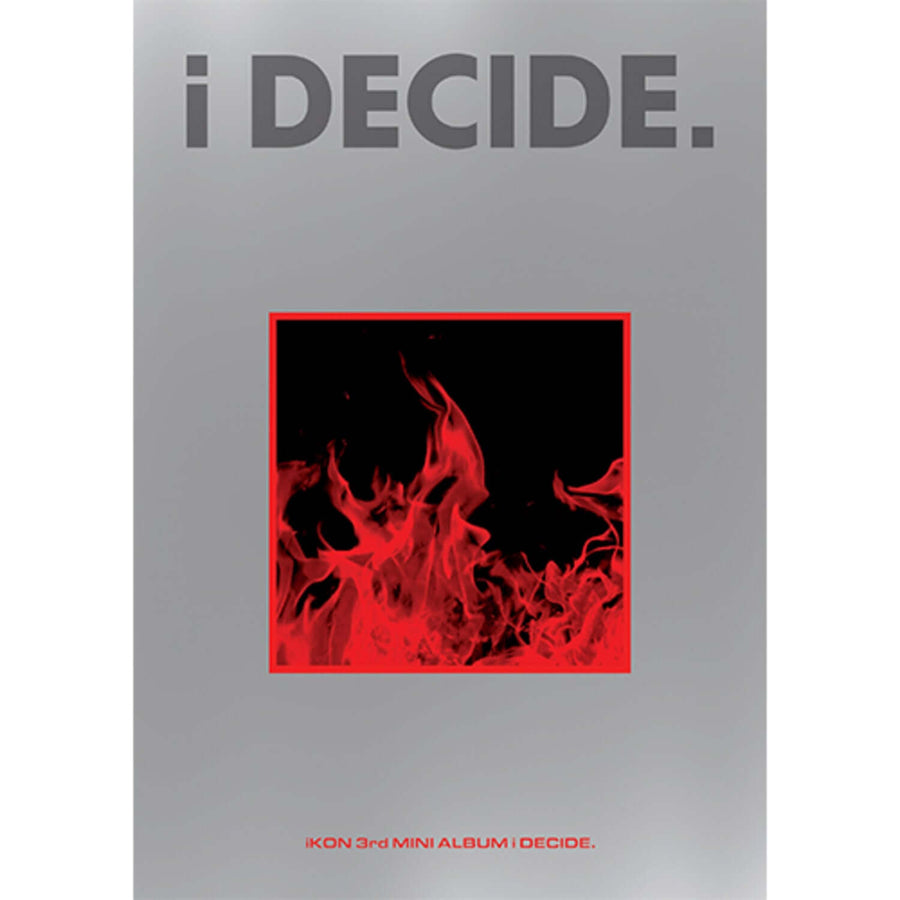 Ikon - 3rd Mini Album [I Decide] (Red Ver.) - Kpop Album
