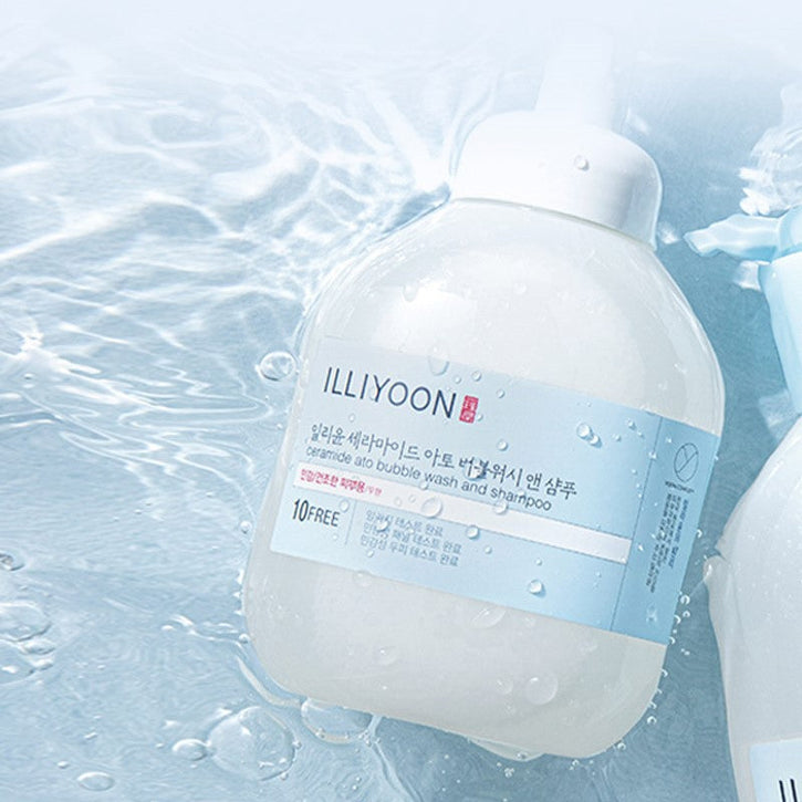 ILLIYOON Ceramide Ato Bubble Wash And Shampoo | Kool Seoul