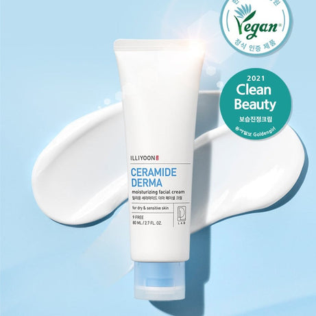 ILLIYOON Ceramide Derma Facial Cream 80ml available on Koolseoul.com, your Korean Eshop from Seoul !