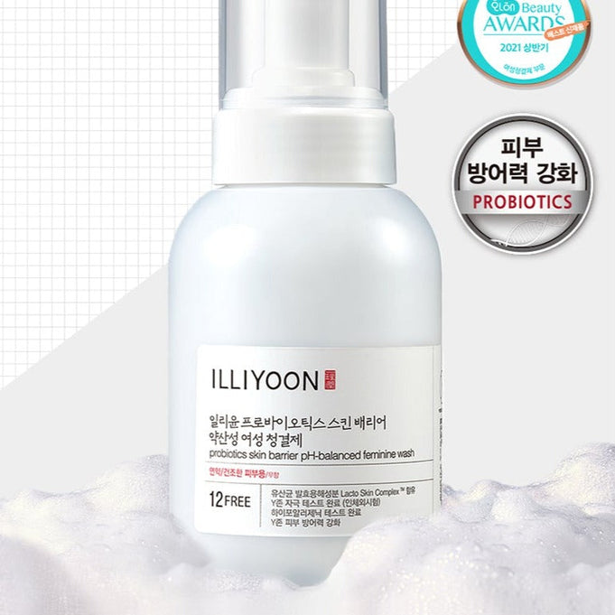 ILLIYOON Probiotics Skin Barrier pH-Balanced Feminine Wash 300ml | Kool Seoul