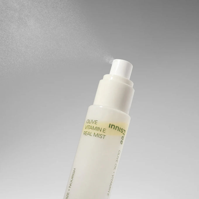 INNISFREE Olive Vitamin E Real Oil Mist 75ml disponible sur Ma petite Coree, ton Eshop 100% K-beauty en direct de Seoul