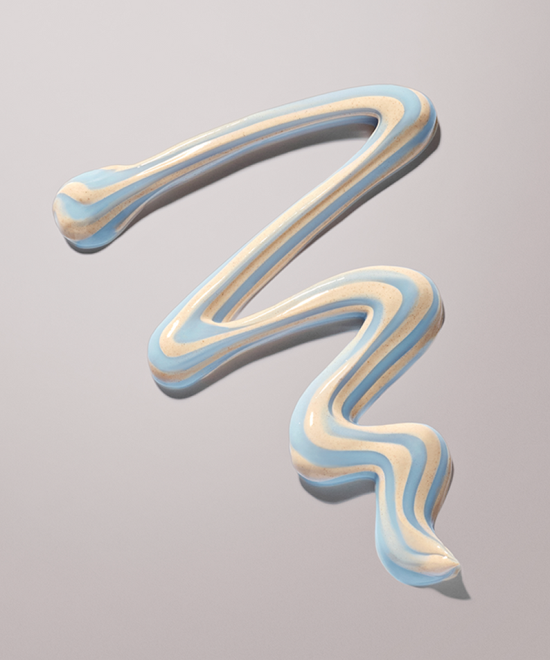 Texture of INNISFREE Volcanic Pore Dual Mask 110ml on light background