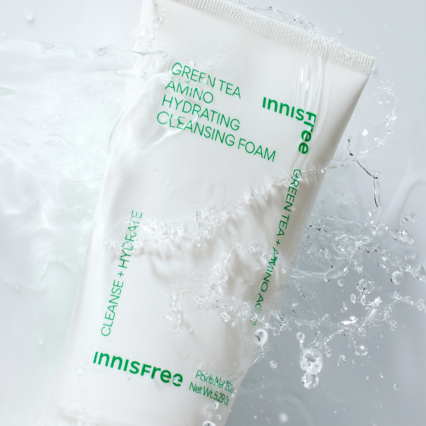 INNISFREE Green Tea Amino Hydrating Cleansing Foam 150ml available on Koolseoul.com, your Korean Eshop from Seoul !