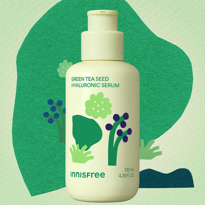 INNISFREE Green Tea Seed Hyaluronic Acid Serum 130ml [Makito Edition]