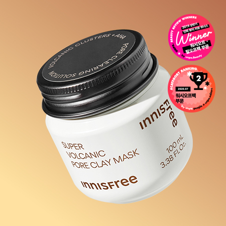 INNISFREE Super Volcanic Pore Clay Mask 100ml on sales on our Website !