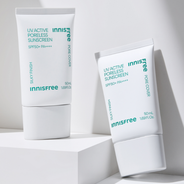 INNISFREE UV Active Poreless Sunscreen 50ml available on Koolseoul.com, your Korean Eshop from Seoul !