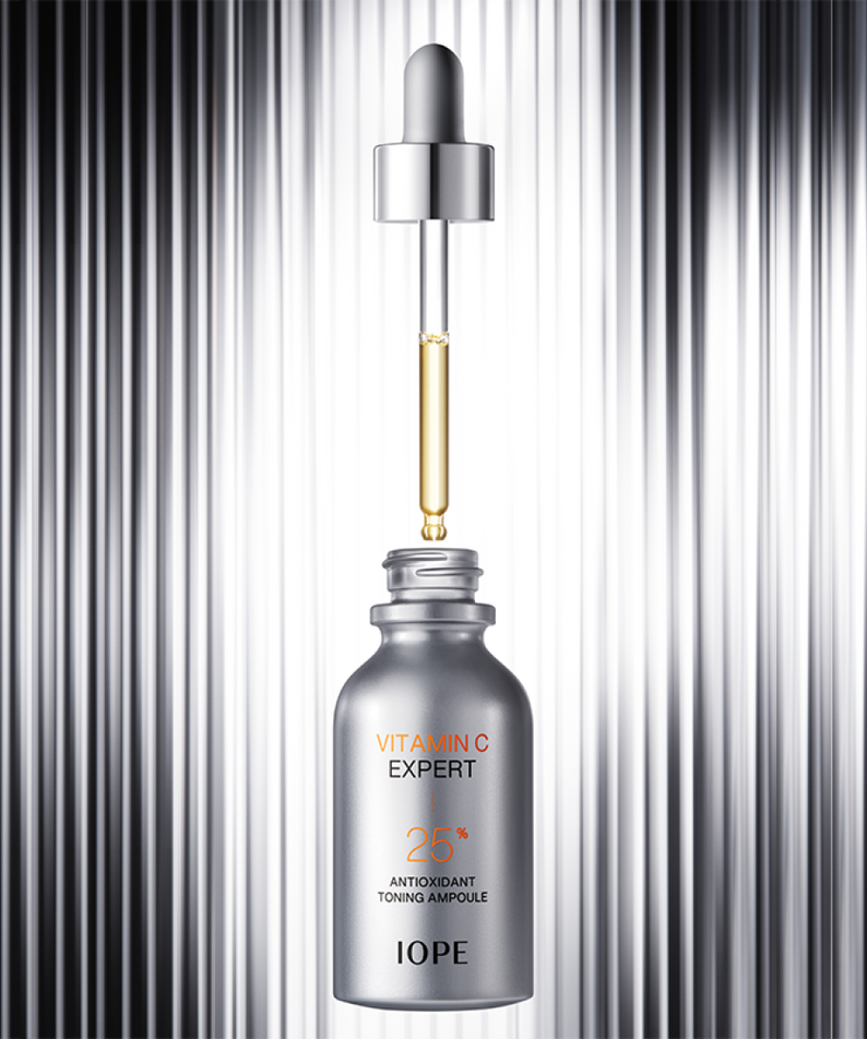IOPE Vitamin C Expert 25% Toning Ampoule 23ml with dropper