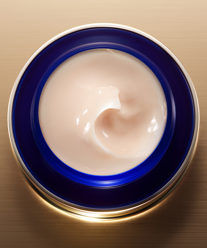 IOPE Super Vital Cream 50ml luxurious texture in elegant blue and gold jar