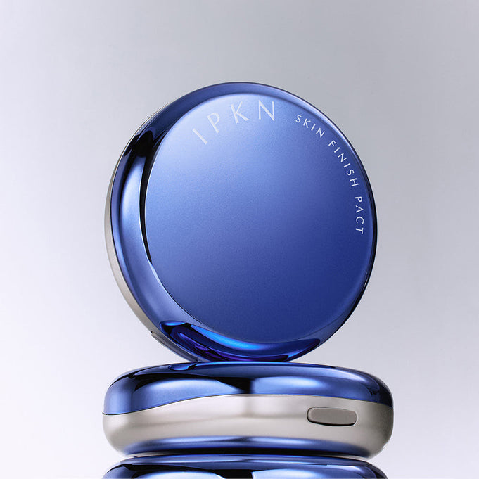 IPKN Skin Finish Powder Pact (Main Product 14g + Refill 11g)