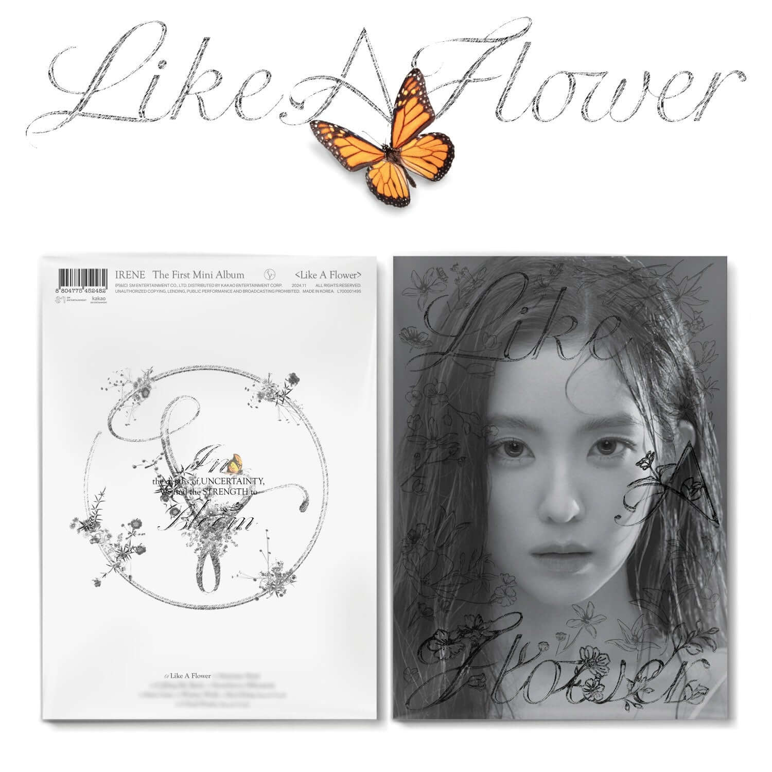 IRENE - 1st Album [Like A Flower] (Photo Book Ver.) - Kpop A | Kool Seoul - Buy Kpop Albums Online