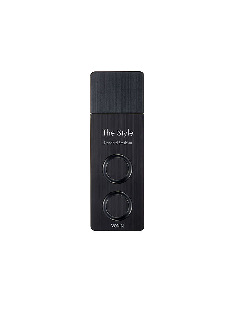 Alt Tag: ISAKNOX Bonin The Style Standard Emulsion 135ml by Gentleman Korea - sleek black men’s skincare emulsion bottle for a refined grooming routine