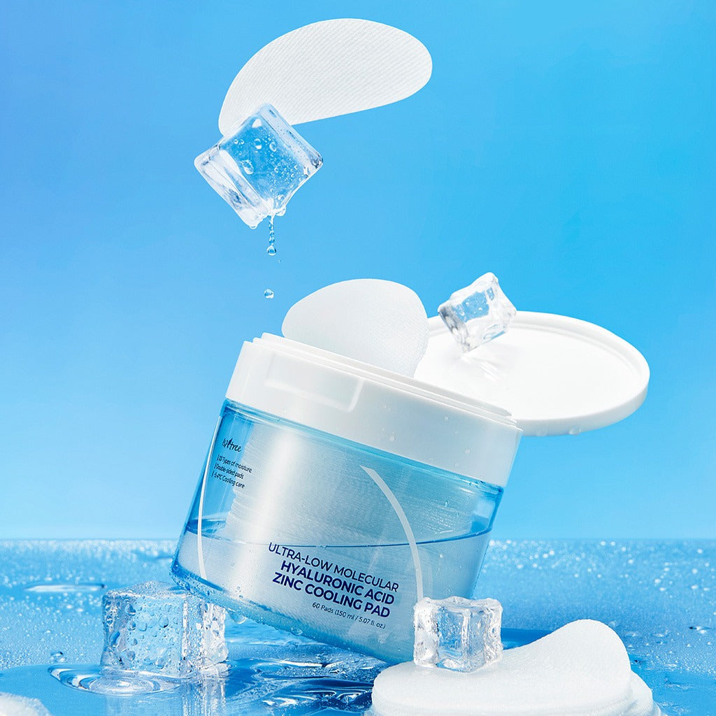 ISNTREE  Hyaluronic Acid ZINC Cooling Pad 60 Sheets