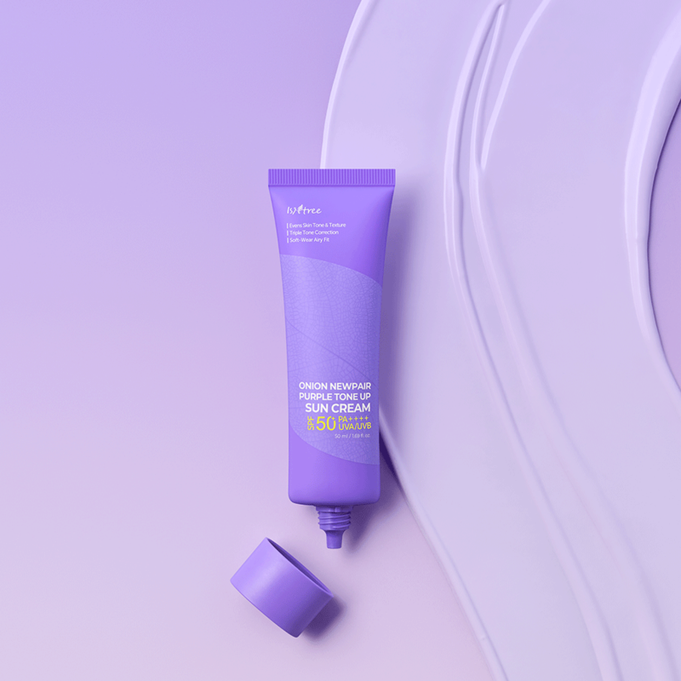ISNTREE Onion Newpair Purple Tone-Up Sunscreen 50ml