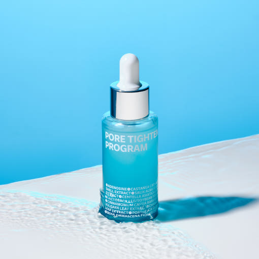ISOI Pore Tightening Program (Pore Ampoule) 30ml product image on a blue background