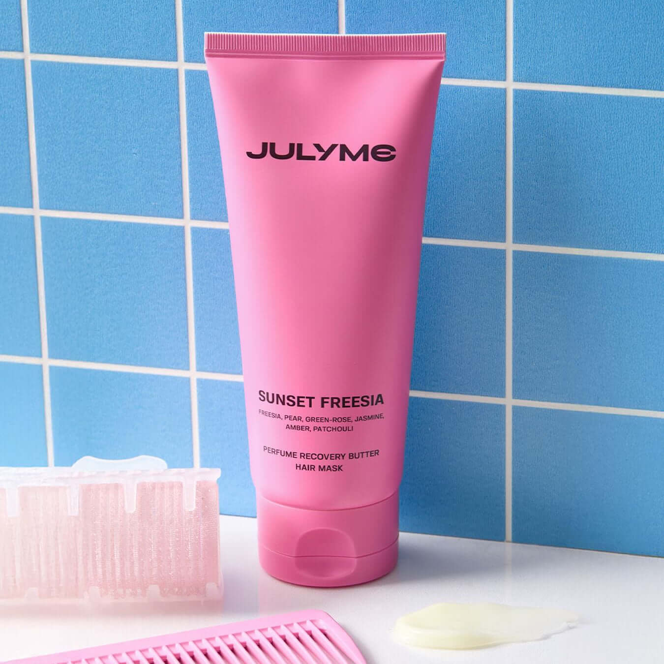 Julyme Perfume No-Wash Repair Hair Pack 150ml (Sunset Freesia)