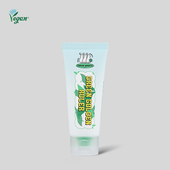 IT'S SKIN Green Golden Ruler Cream tube on a plain background, vegan skincare product.