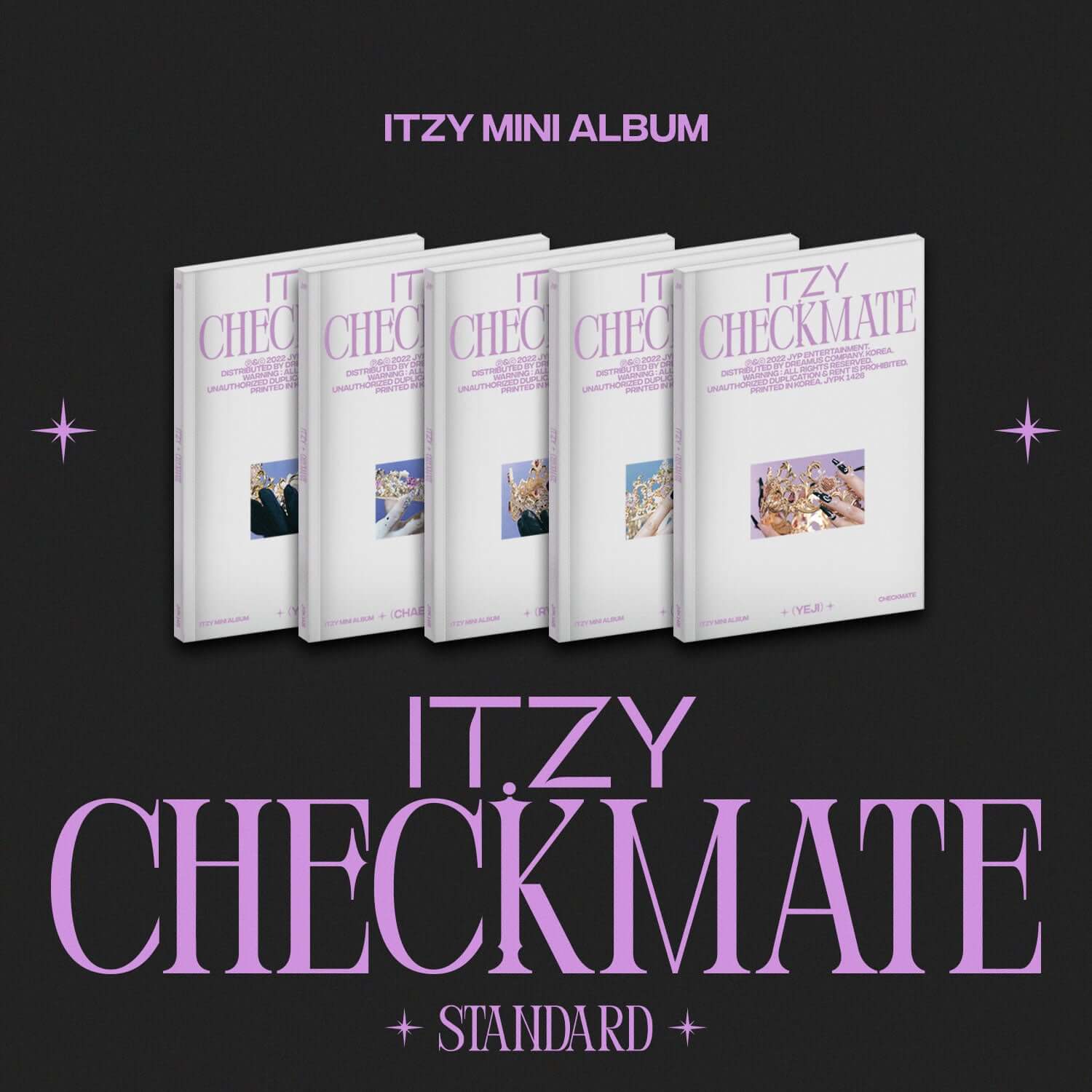 ITZY - [CHECKMATE] (STANDARD Standard) (Random 1 of 5) - Kpo | Kool Seoul - Buy Kpop Albums Online