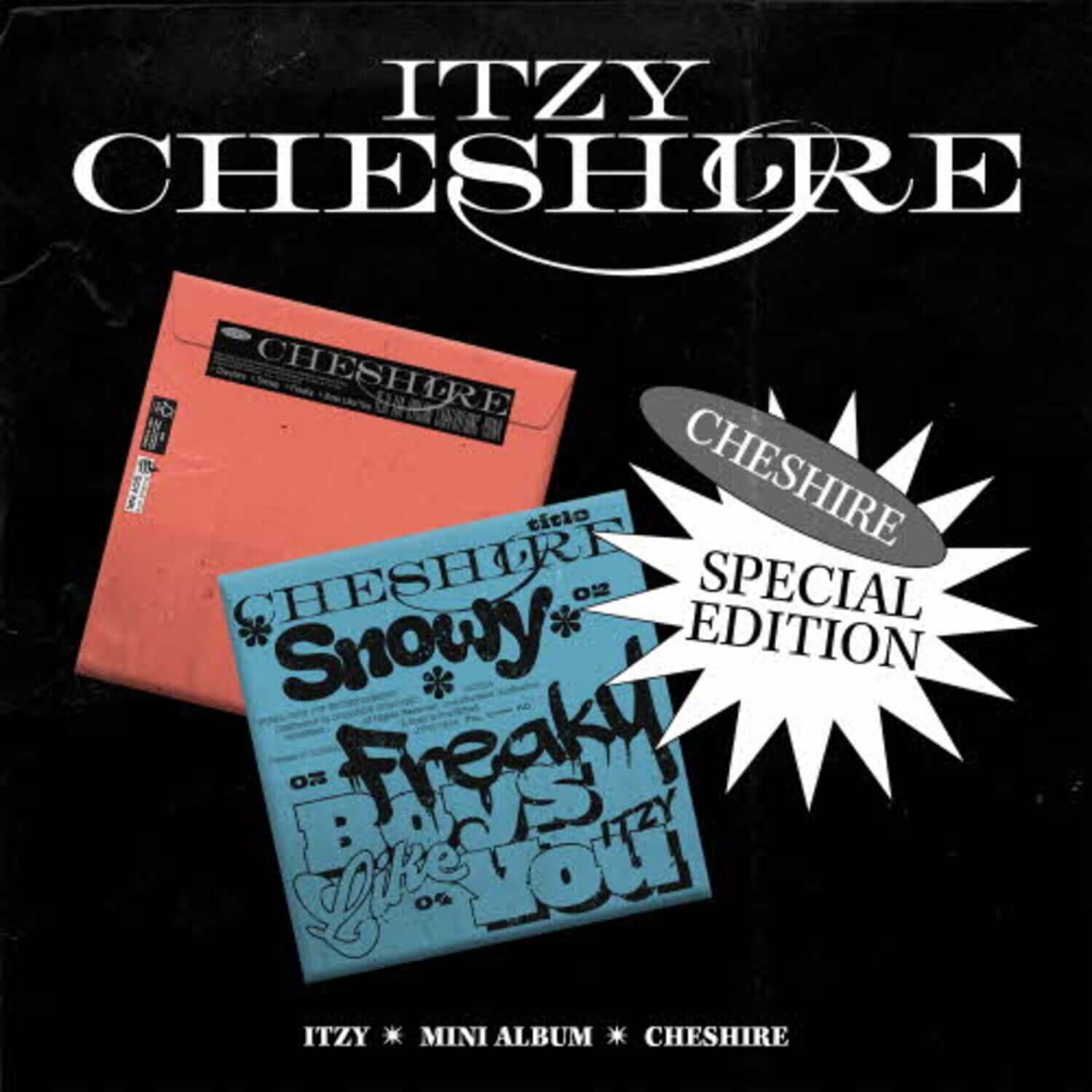 ITZY - [CHESHIRE] (SPECIAL EDITION) (2 Random 1) - Kpop Albu | Kool Seoul - Buy Kpop Albums Online