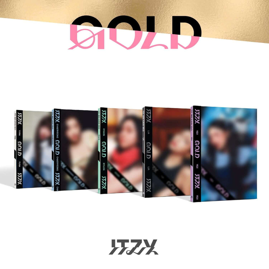 ITZY - [Gold] (Digipack Ver.) (5種の中からランダム1種) - Kpop アルバム