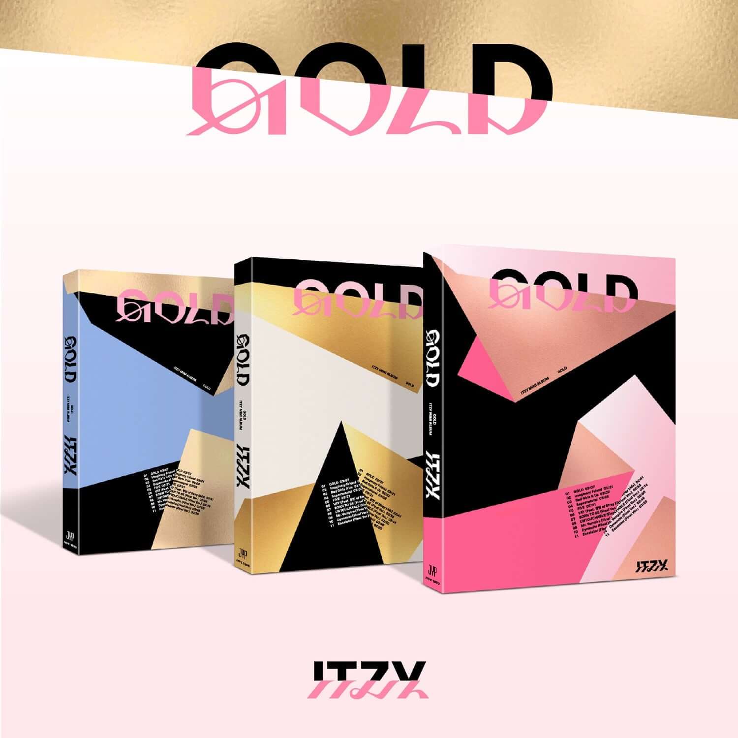 ITZY - [GOLD] (STANDARD VER.) (Random 1 of 3) - Kpop Album | Kool Seoul - Buy Kpop Albums Online
