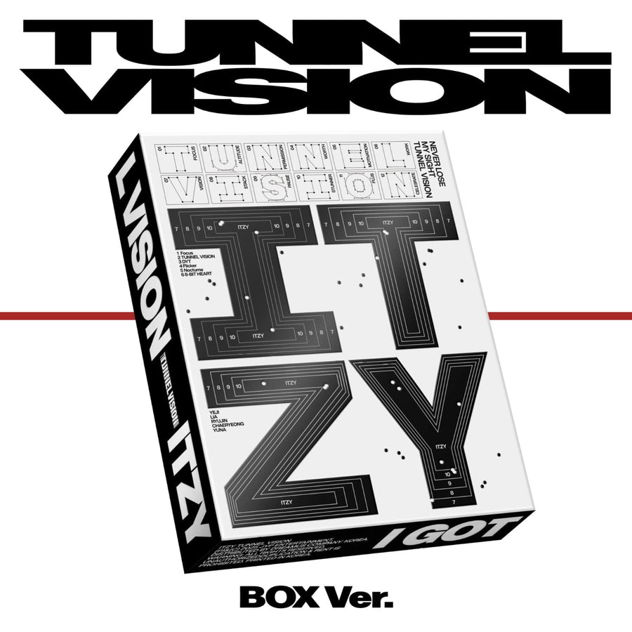 ITZY - [Tunnel Vision]（ボックスバージョン）（1枚） - Kpopアルバム