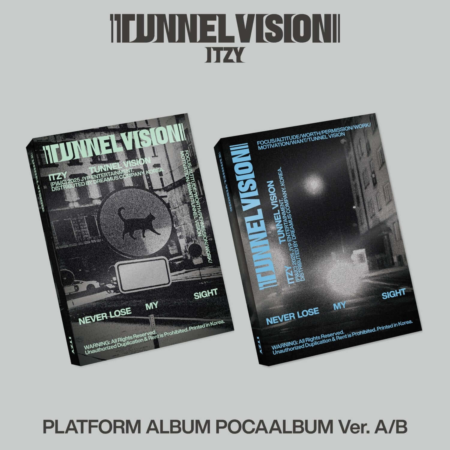 ITZY - [TUNNEL VISION] (POCAALBUM) (Random 1 of 2) - Kpop Al | Kool Seoul - Buy Kpop Albums Online