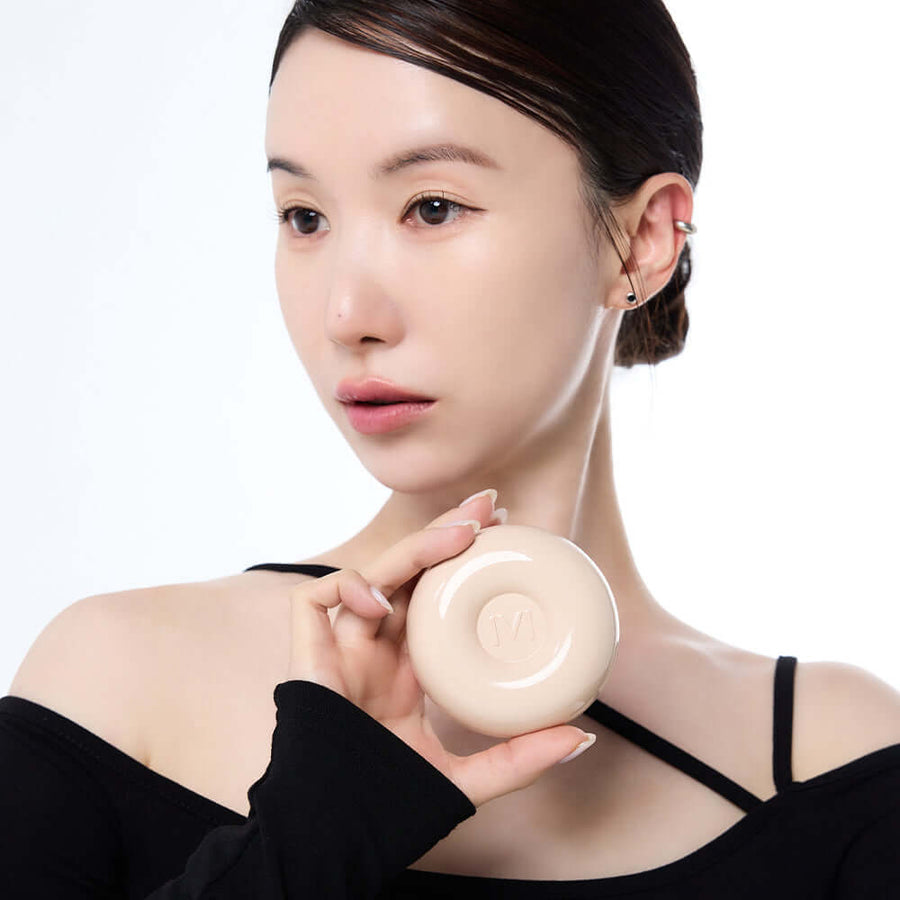 Ivi Mad Peach Plain Velvet Matte Cushion