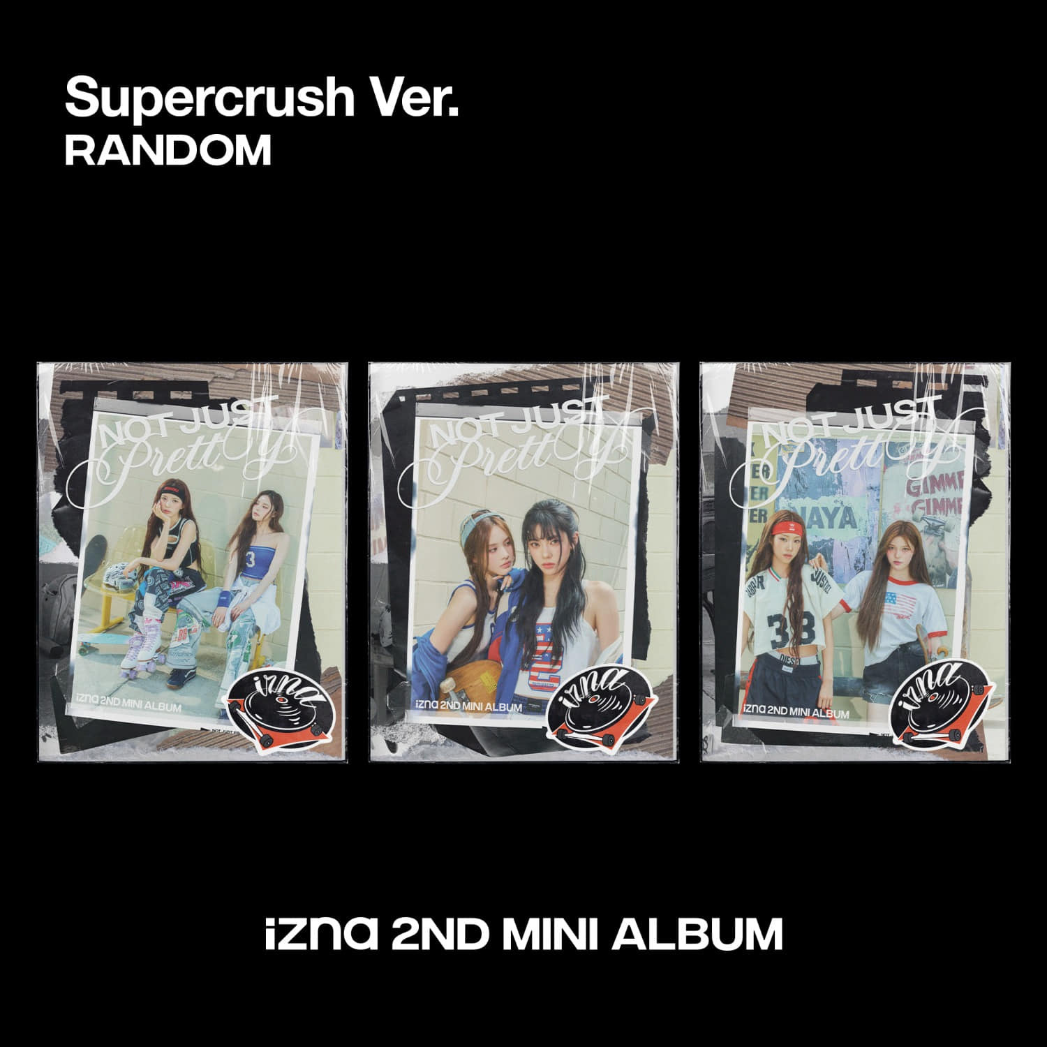IZNA - 2nd Mini Album [Not Just Pretty] POSTERBOOK Ver. (Sup | Kool Seoul - Buy Kpop Albums Online