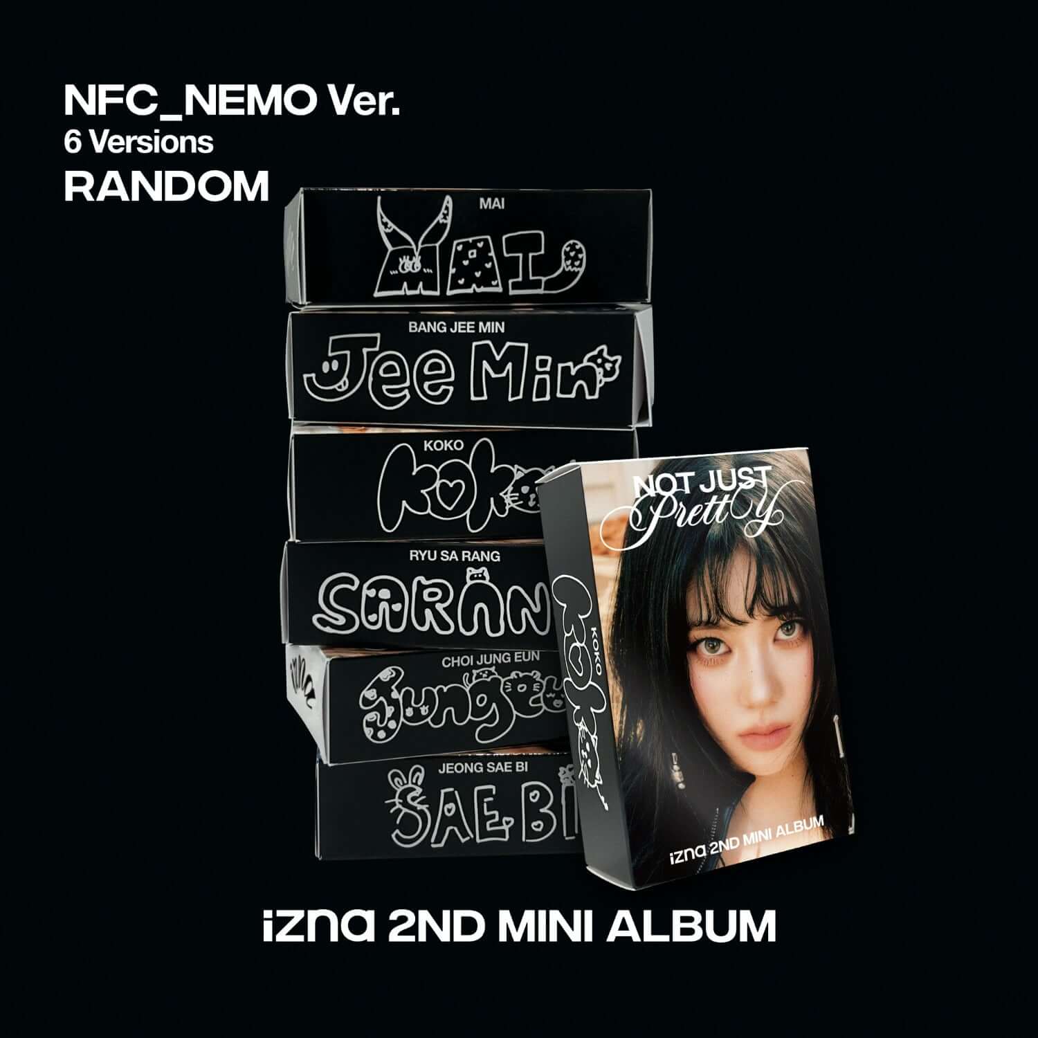 IZNA - [Not Just Pretty] (NFC_Nemo Ver.) (Random) - Kpop Alb | Kool Seoul - Buy Kpop Albums Online