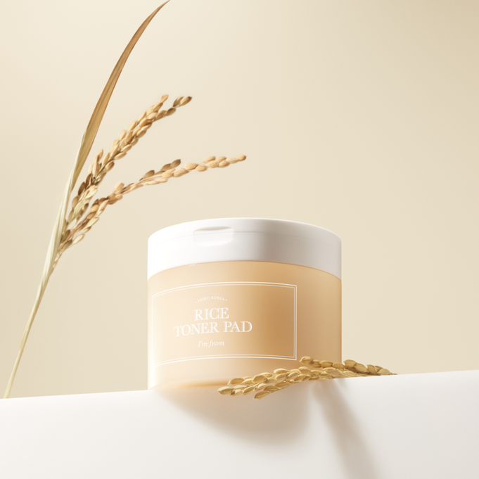 I'M FROM Rice Toner Pad 60p 140ml | Kool Seoul