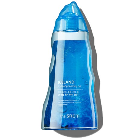 THE SAEM Iceland Hydrating Soothing Gel 300ml available on Koolseoul.com, your Korean Eshop from Seoul !