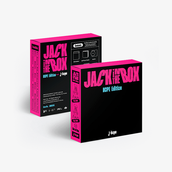 J-HOPE Jack In The Box Album (Hope Edition) available on Koolseoul.com, your Korean Eshop from Seoul !