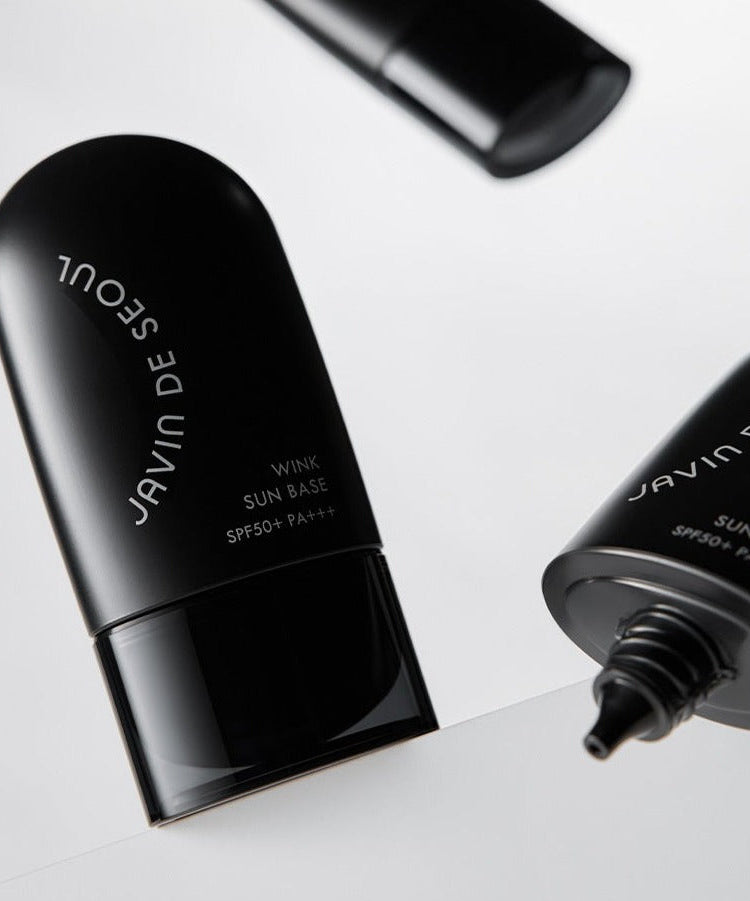 Gentleman Korea product shot of JAVIN DE SEOUL Wink Eye Shade Primer 5.5g black tube for men grooming and Korean skincare