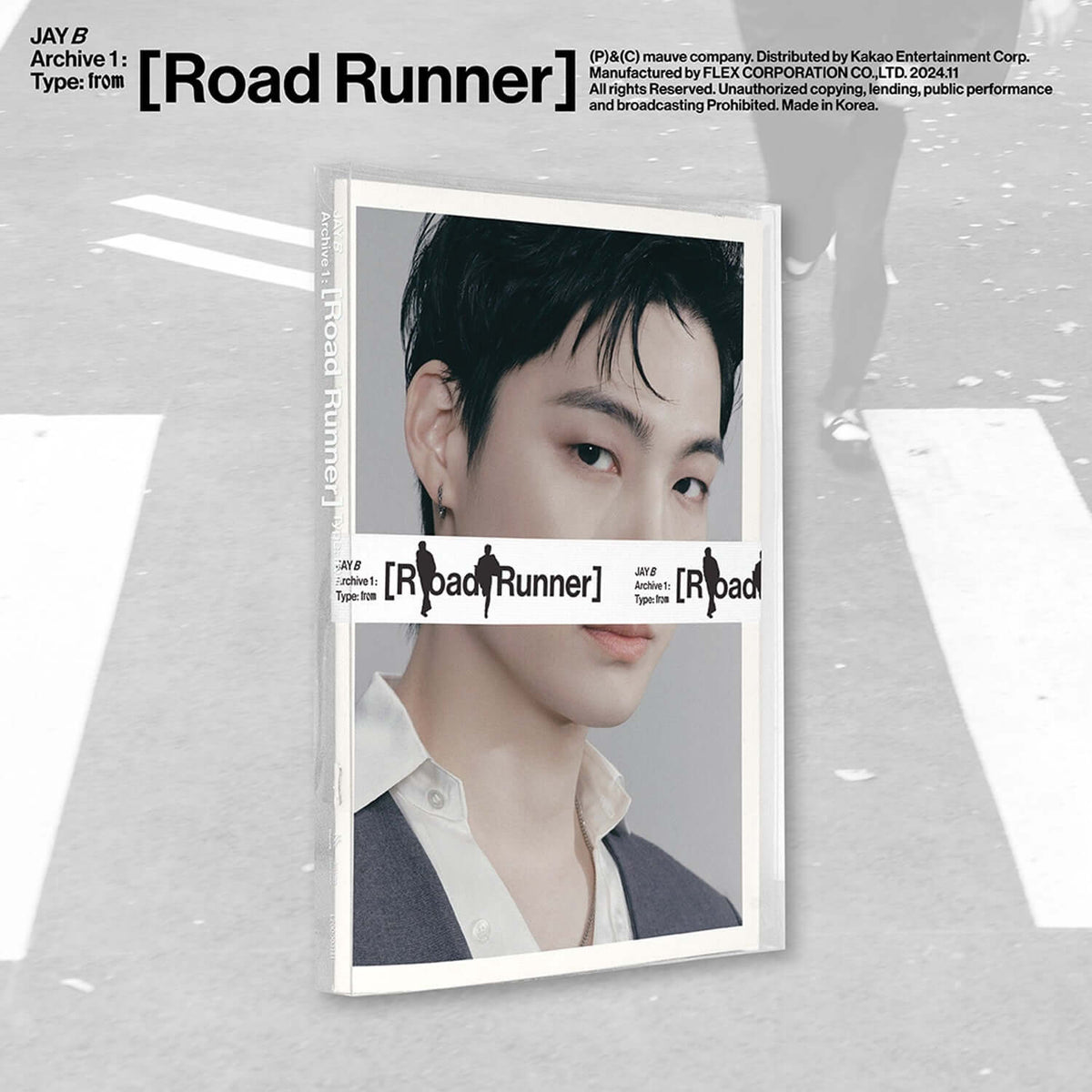 JAY B - 1st Album Archive 1: [Road Runner] (TYPE : from) - K | Kool Seoul - Buy Kpop Albums Online