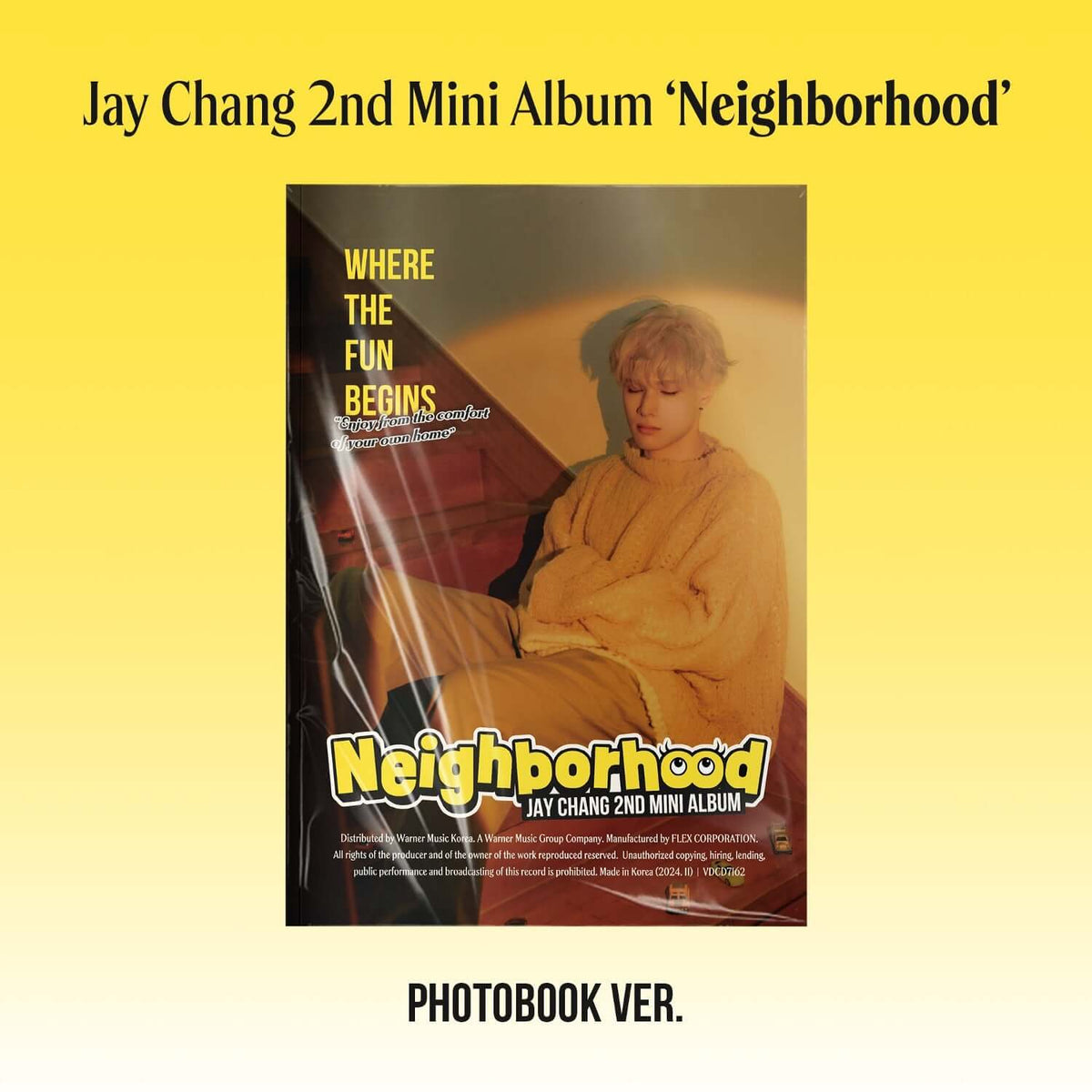 JAY CHANG - 2nd Mini Album [Neighborhood] (Photobook Ver.) - | Kool Seoul - Buy Kpop Albums Online