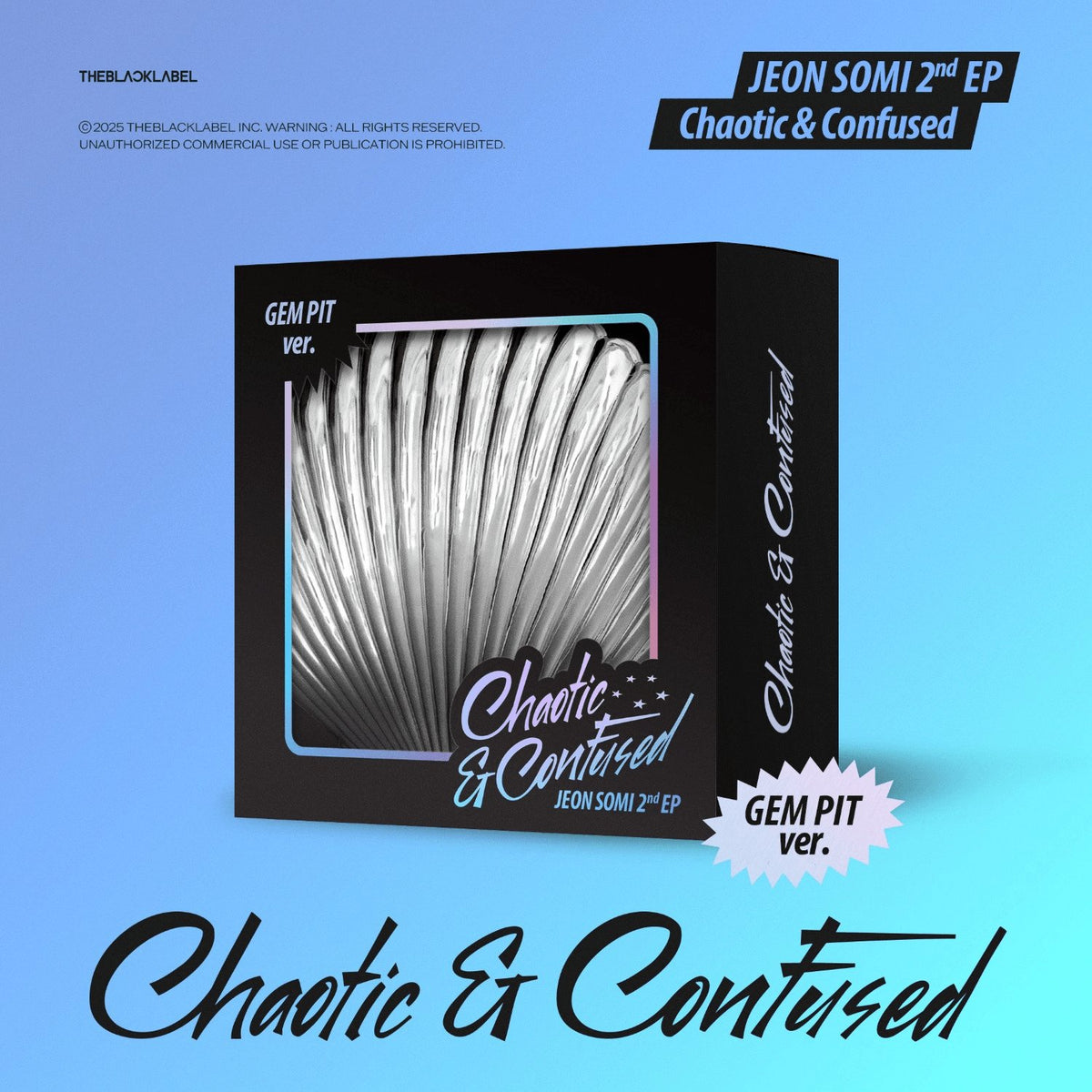 JEON SOMI - 2nd EP ALBUM [Chaotic & Confused] (GEM PIT ver.) | Kool Seoul - Buy Kpop Albums Online