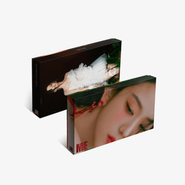 JISOO First Single Album Me (Random Ver.) with cover image of JISOO.