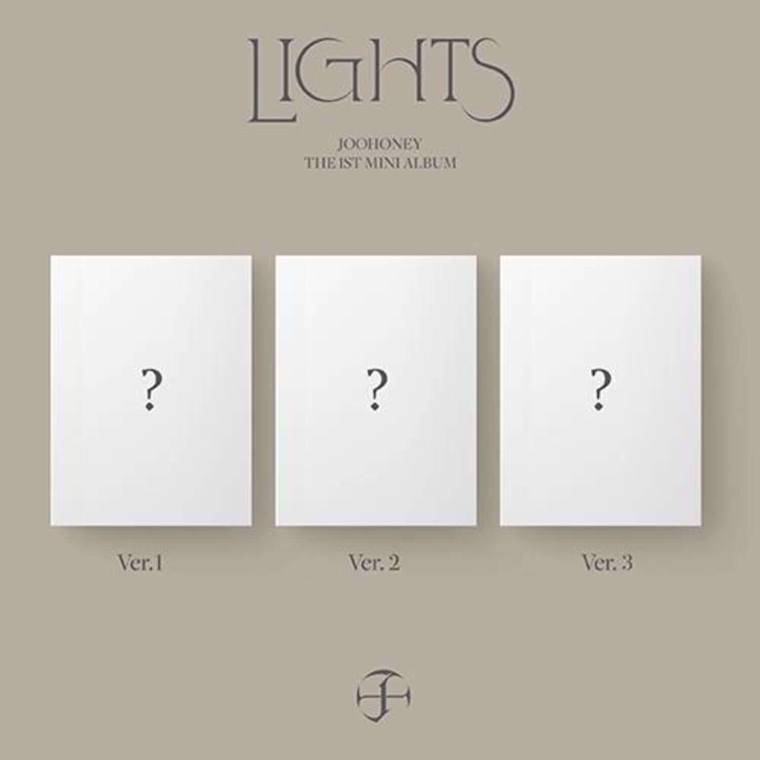 JOOHEON - 1st Album [LIGHTS] (VER.1 / VER.2 / VER.3) [3 Rand | Kool Seoul - Buy Kpop Albums Online