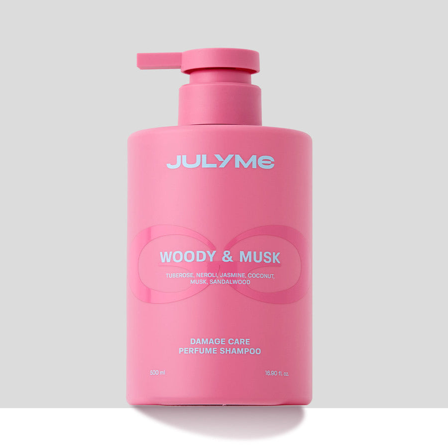 ジュライミー ダメージケア コラーゲン シャンプー 500ml（ウッディ＆ムスク）