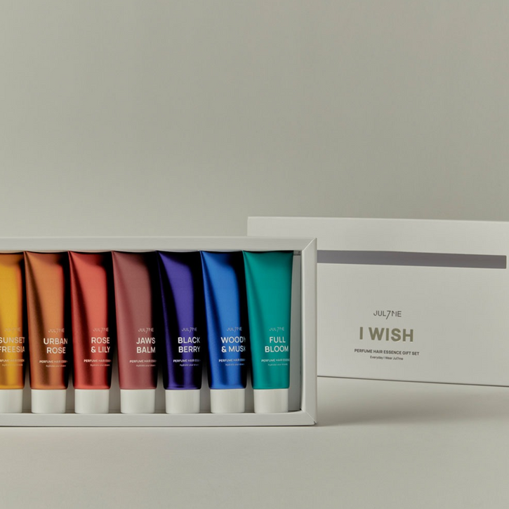 ジュライミー　PERFUME HAIR ESSENCE　7種類のセット JULYMEPerfumeHairEssenceIWISHS