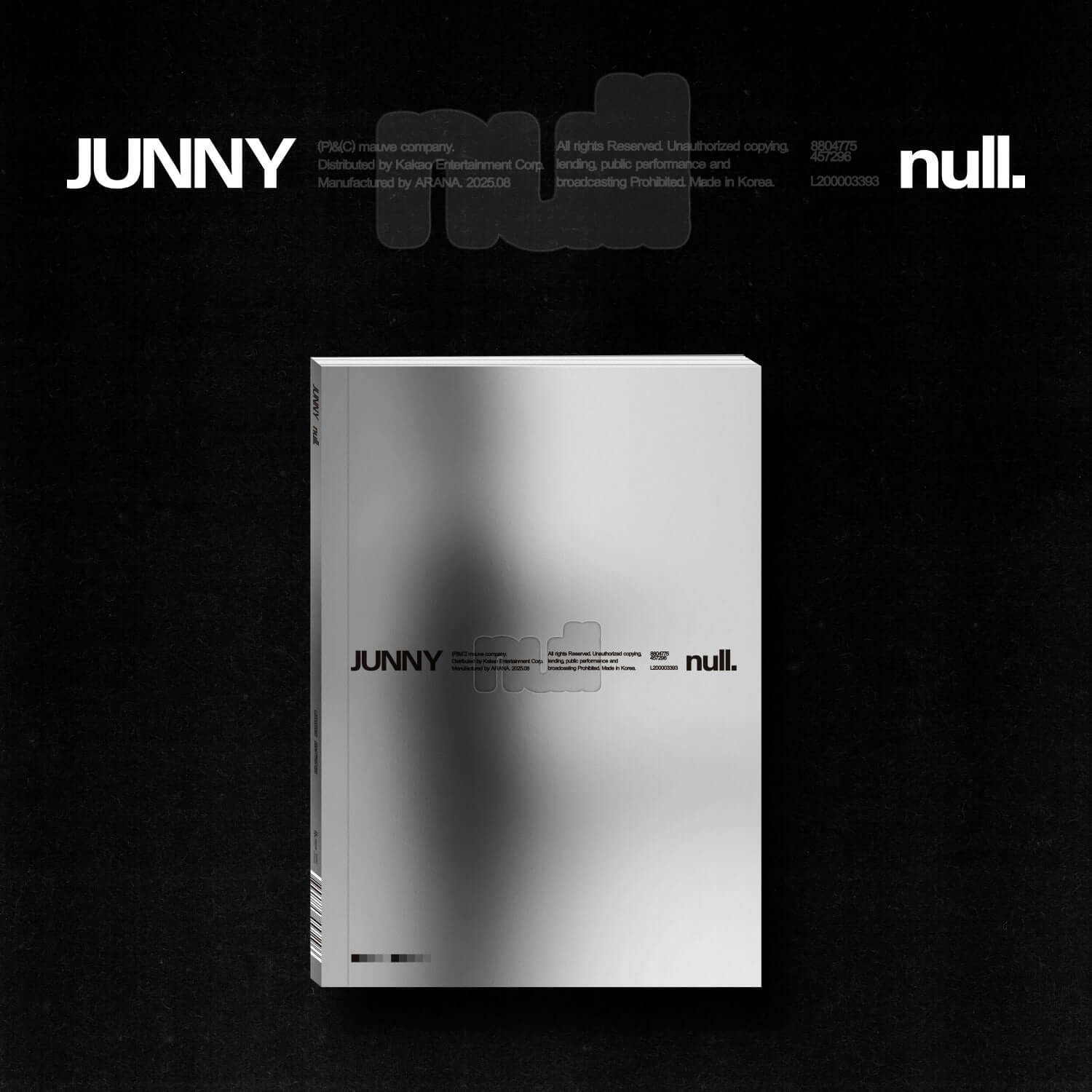 JUNNY - 2nd Album [null] - Kpop Album | Kool Seoul - Buy Kpop Albums Online